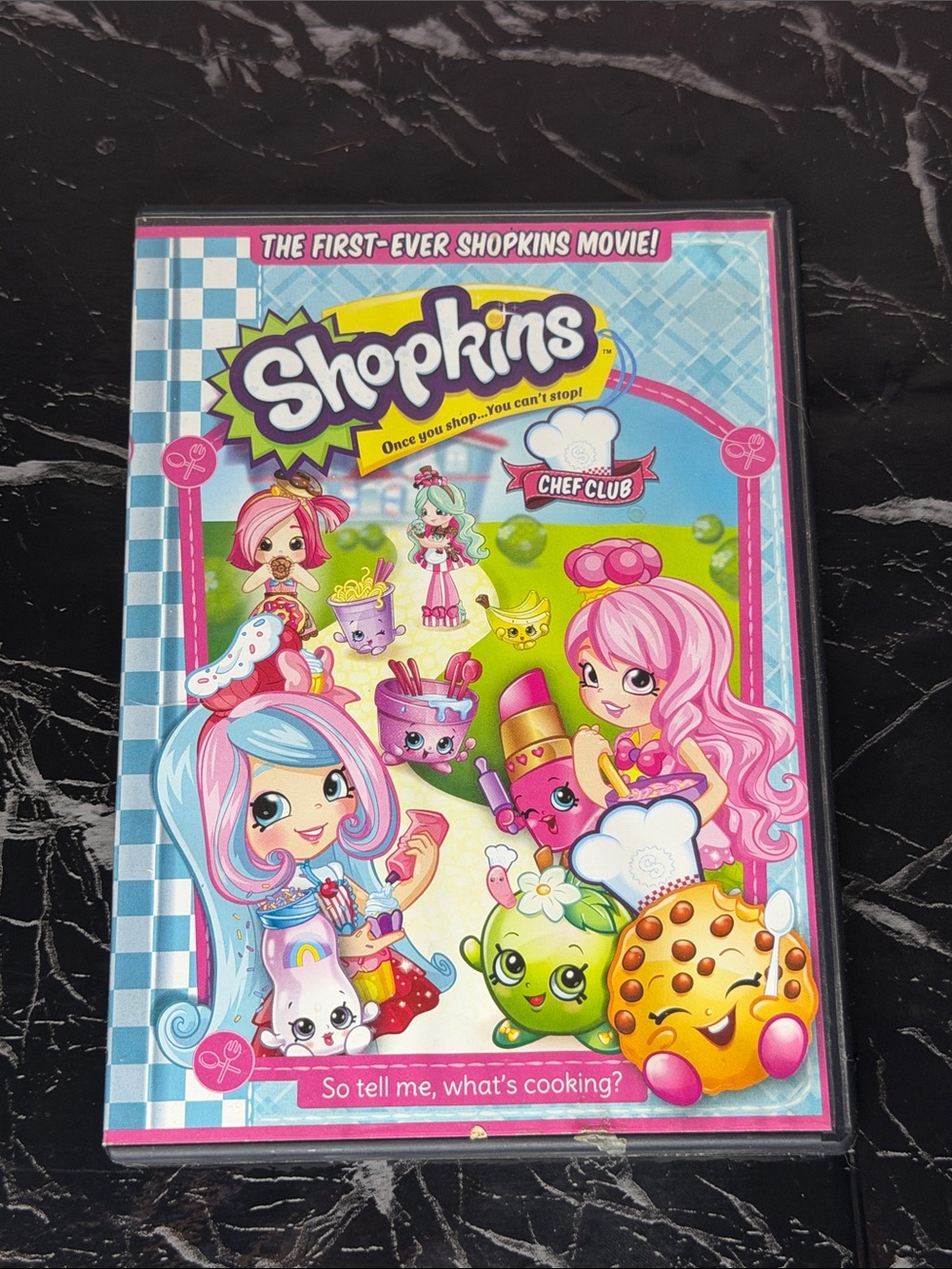 The first ever Shopkins movie DVD, used